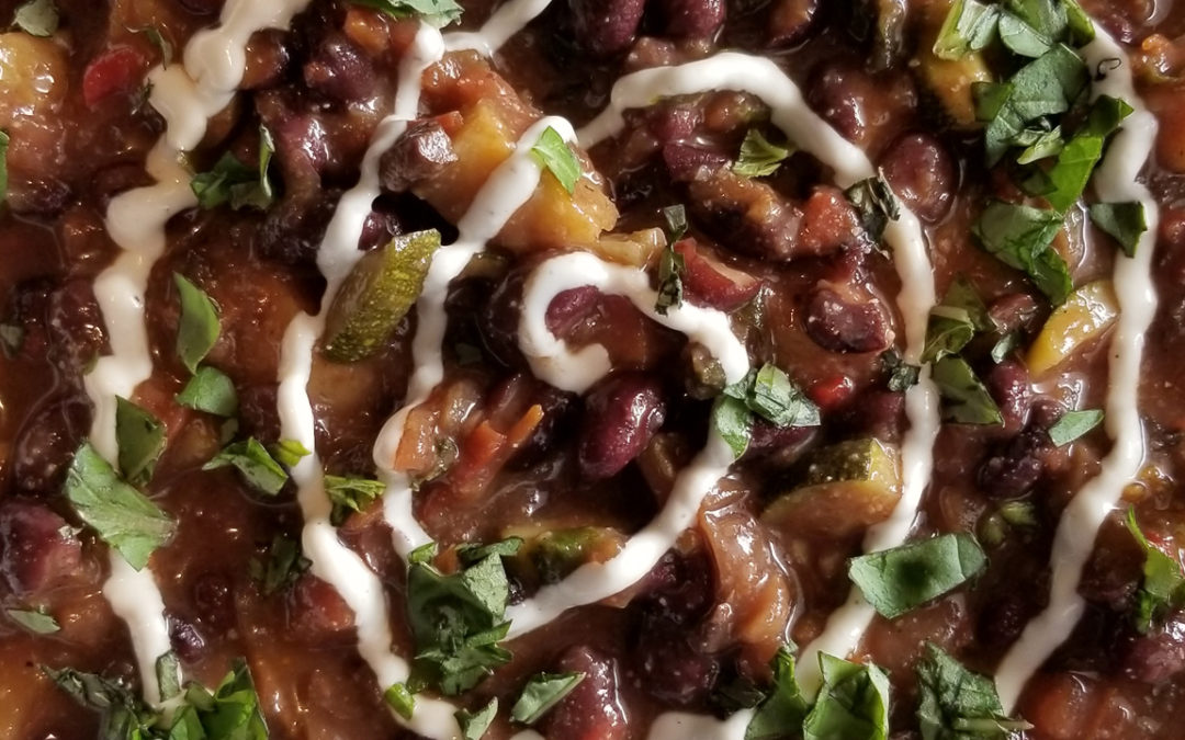 Loaded Cuban Black Bean Stew