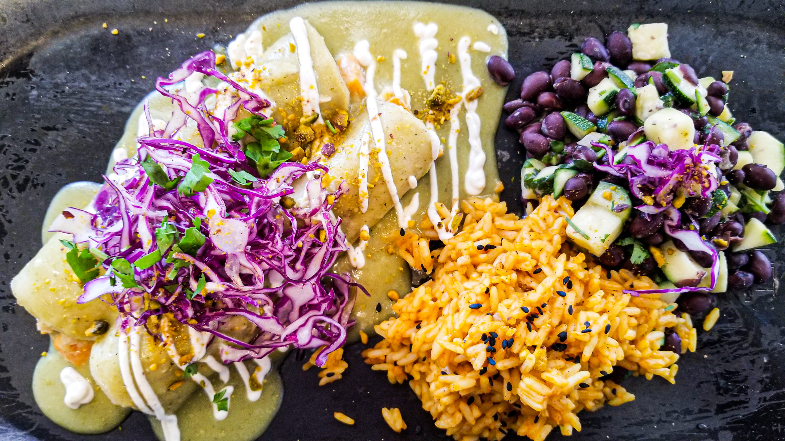 Enchiladas Suizas - The Vegan Taste