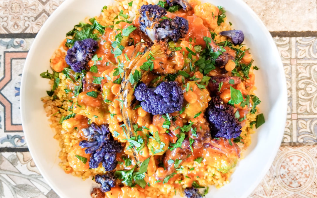 Cauliflower Romesco