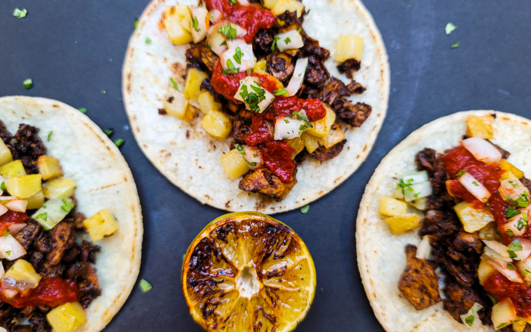 Carne Asada and Potato Tacos