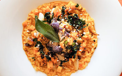 Risotto with Mole Amarillo