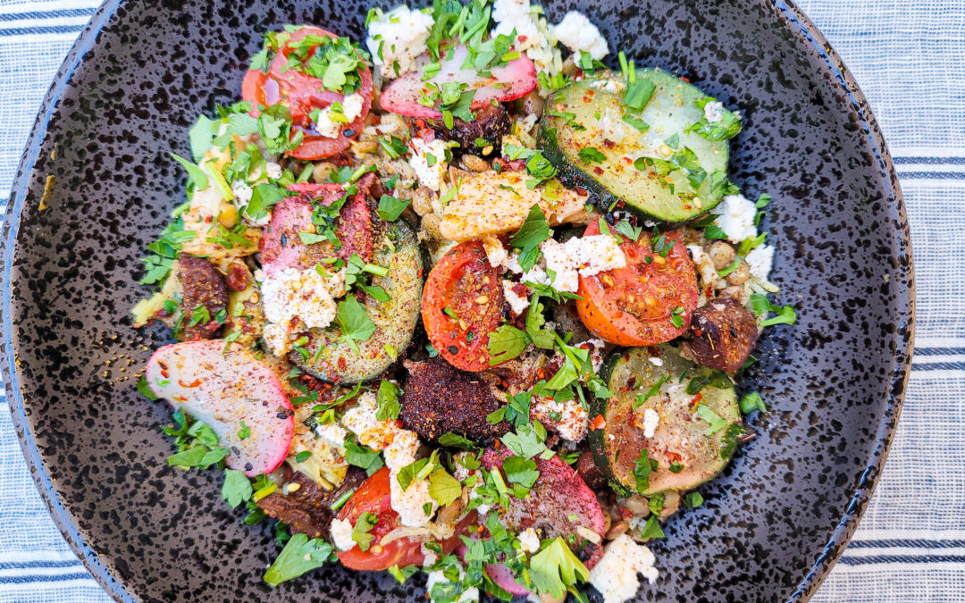 Fig and Artichoke Fattoush