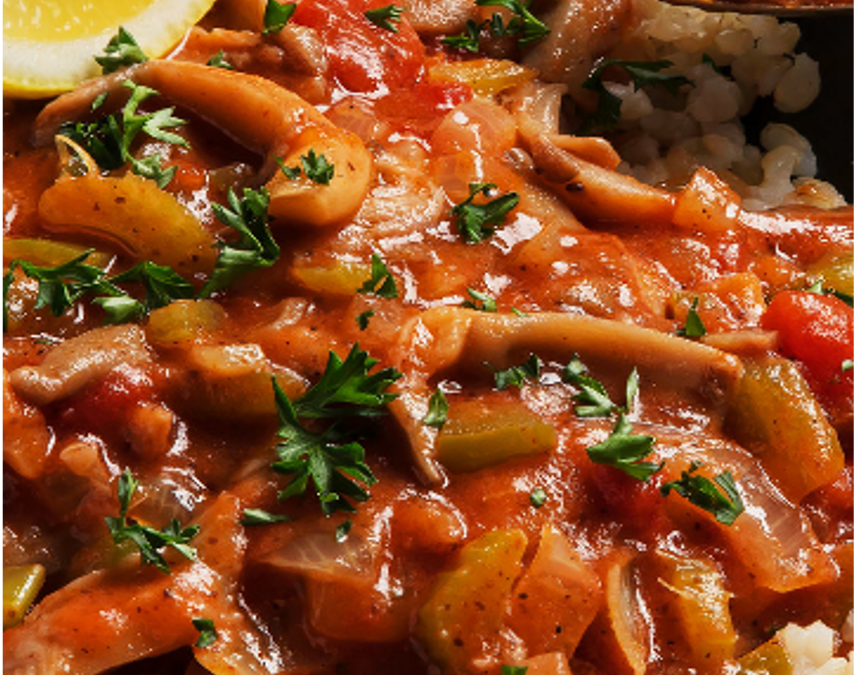 Mushroom Étouffée