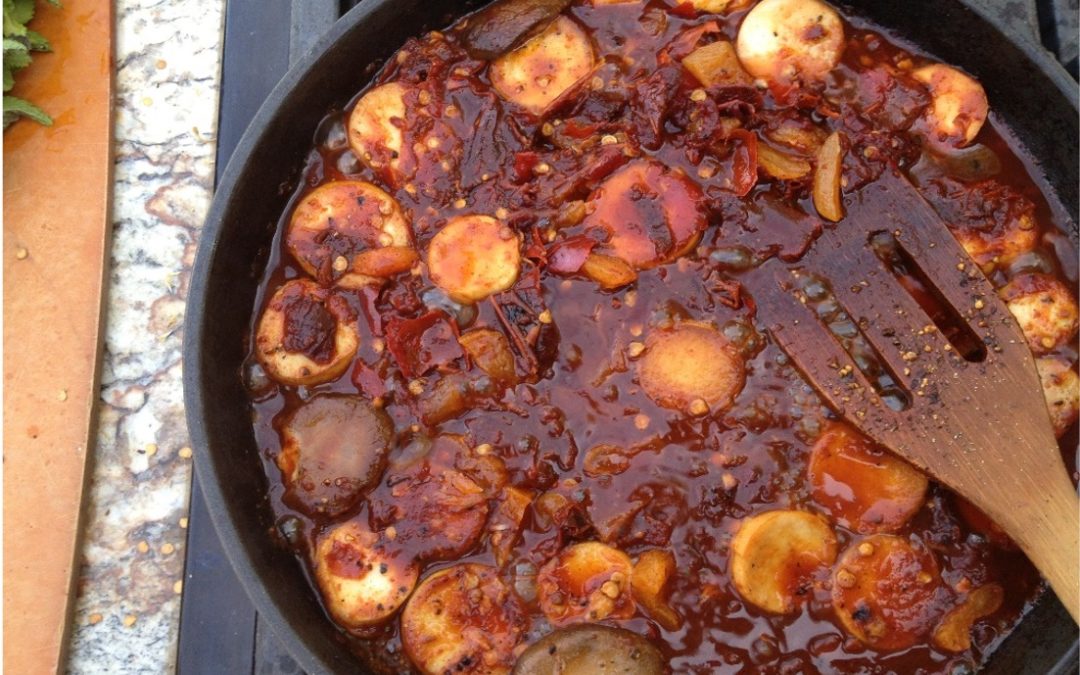 Pasta in Ancho Tamarind Sauce