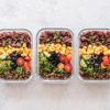 meal prep for three meals