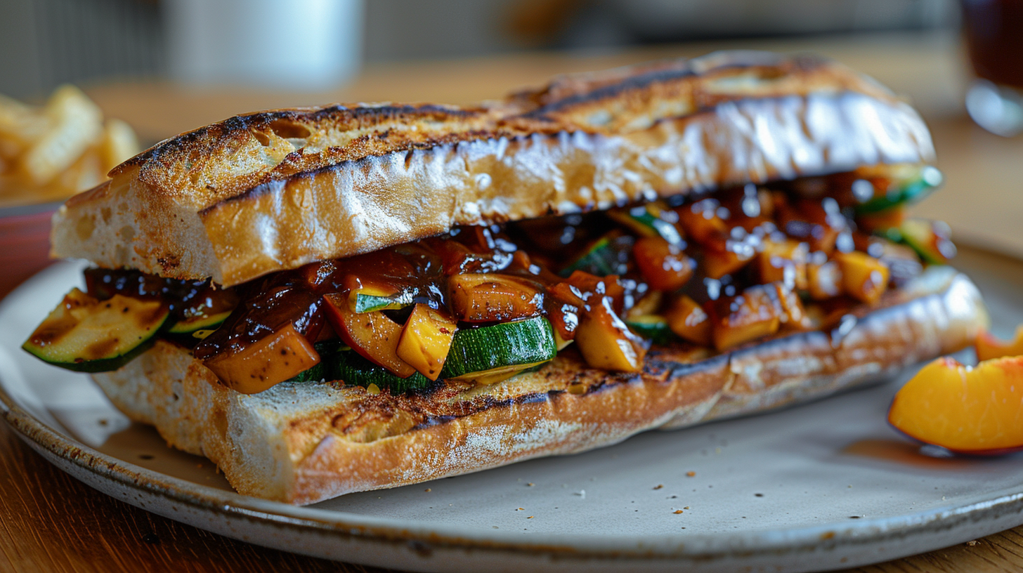 Vegan BBQ Sandwich