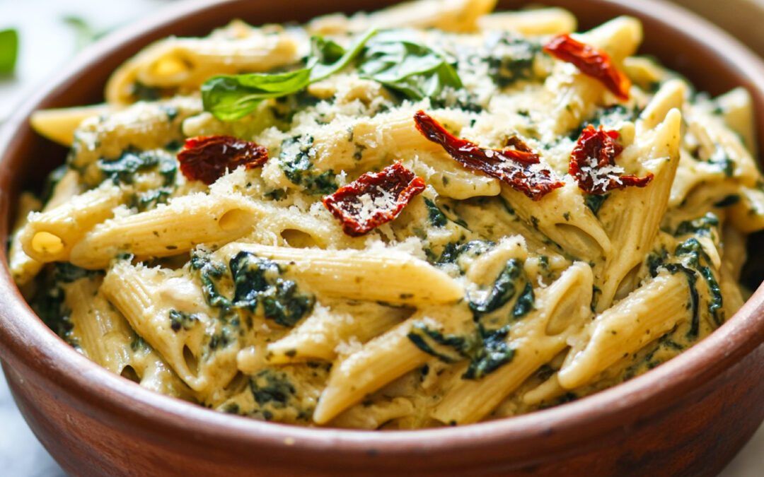 Spinach Artichoke Dip Pasta