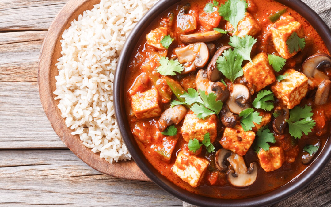 Ethiopian Tibs with Blistered Tomato Berbere Sauce