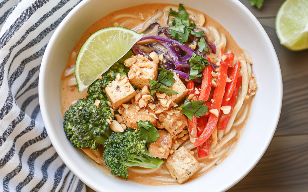 Peanut Udon Bowl