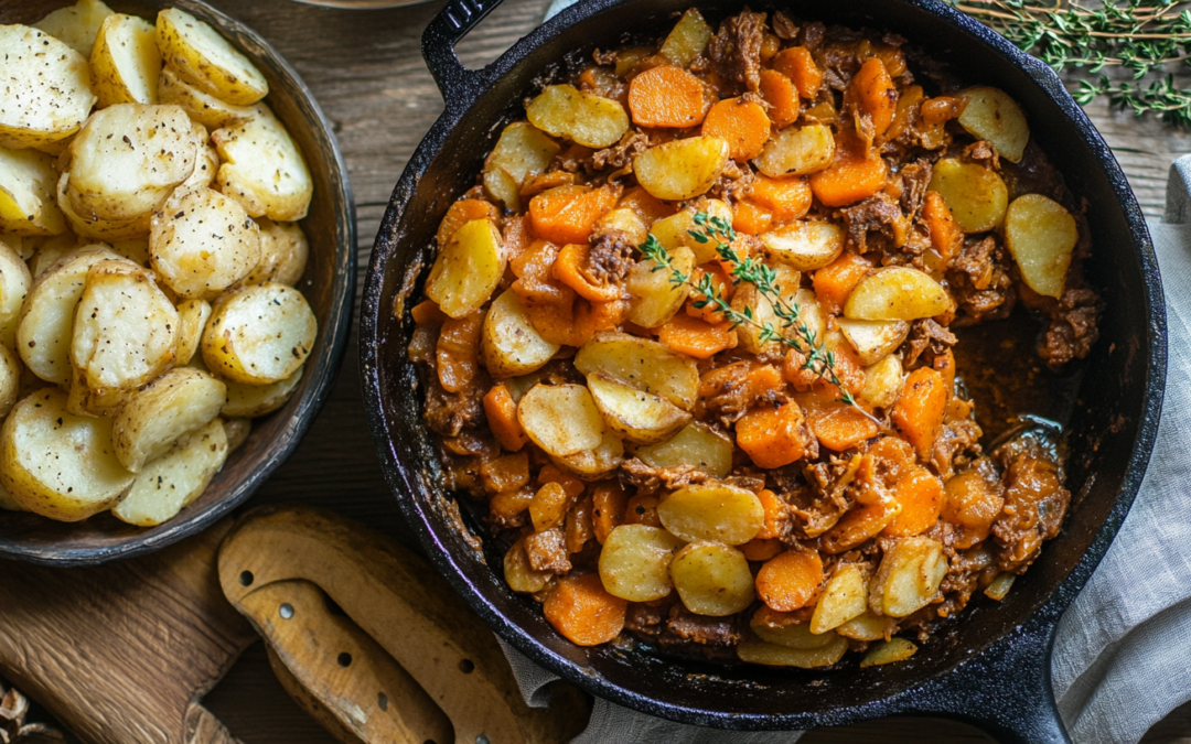 Pot Roast & Scalloped Potatoes