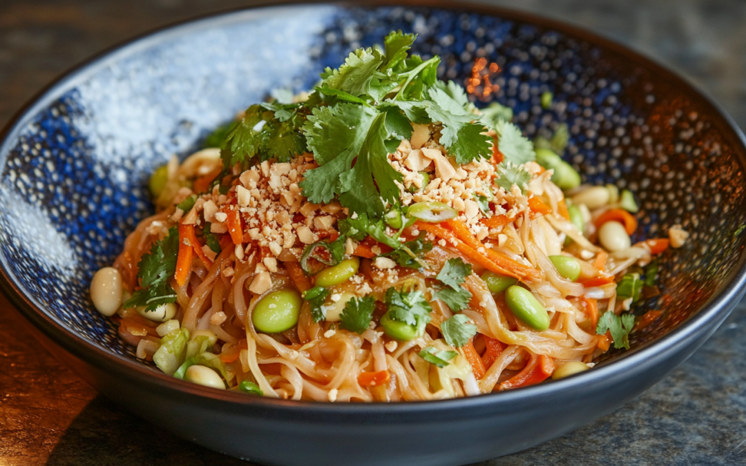 Cold Noodles with Peanut Lime Sauce