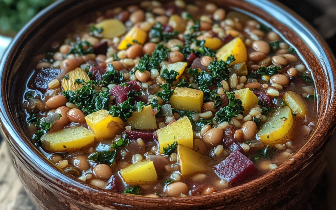 EAT WITH CHEF JASON: Tuscan Borlotti Beans & Grains