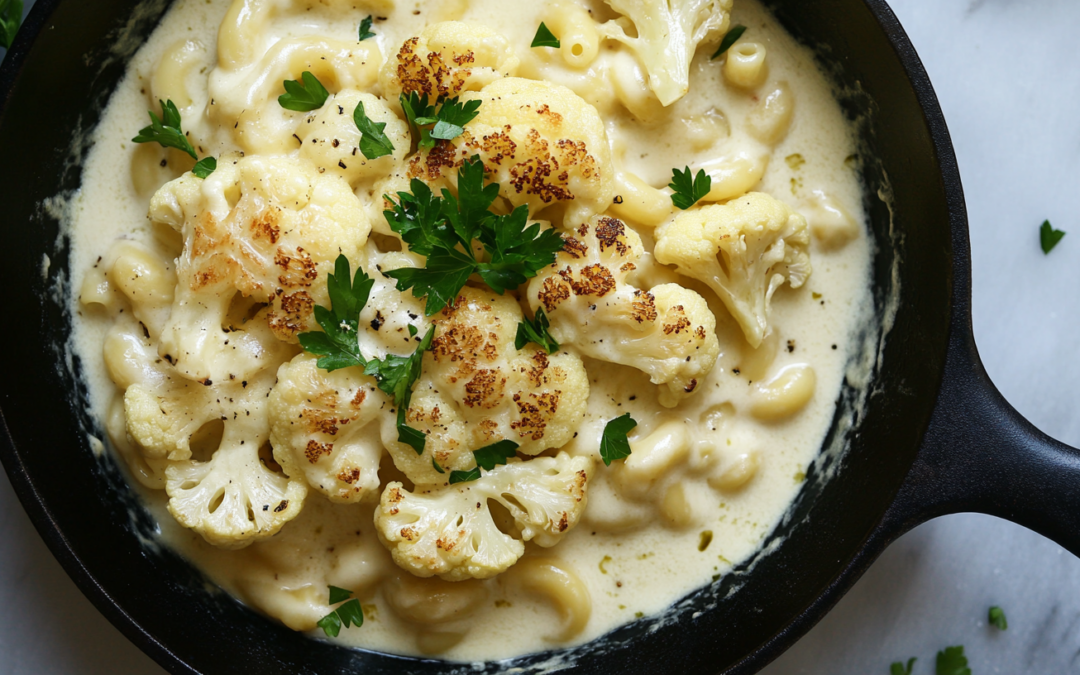 Cheesy Mac & Cauliflower al Forno