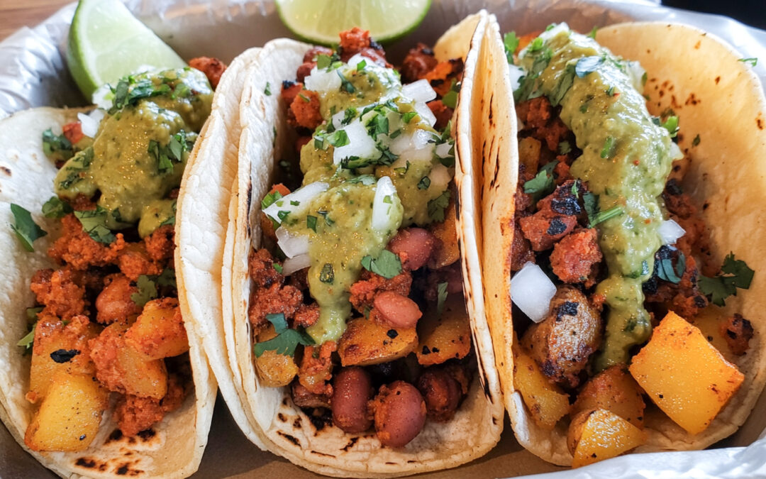 Potato & Chorizo Tacos