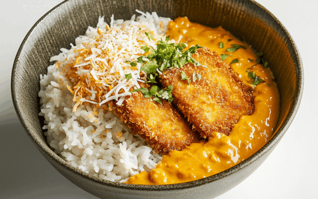 Coconut Lime Crusted Tofu