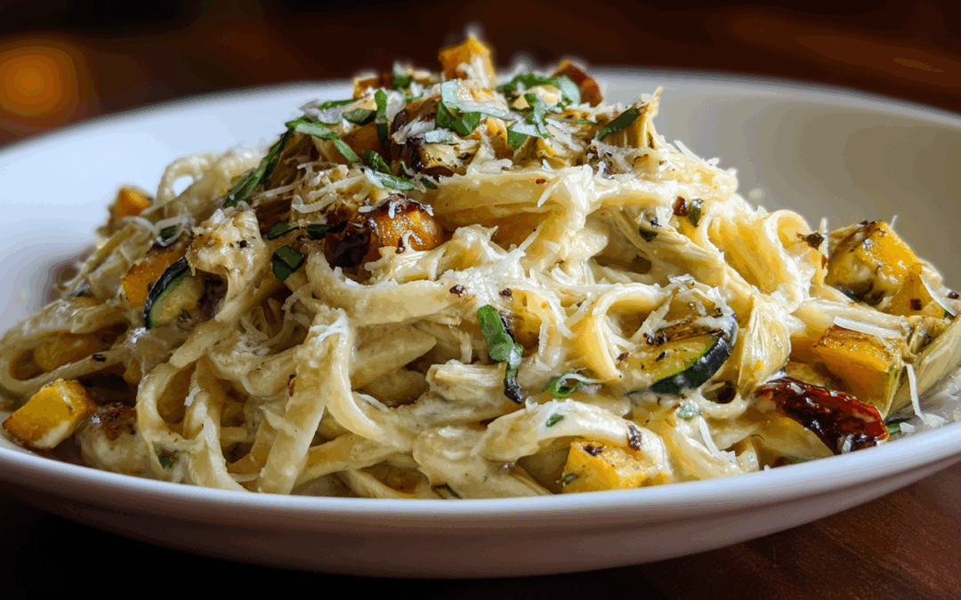 Creamy Artichoke & Sundried Tomato Pasta
