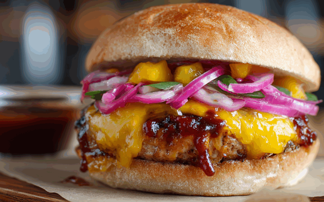 BBQ Mango Burger