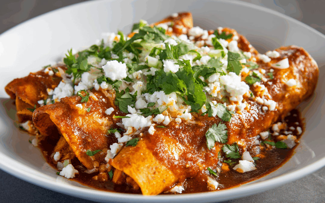 Butternut Squash Enchiladas