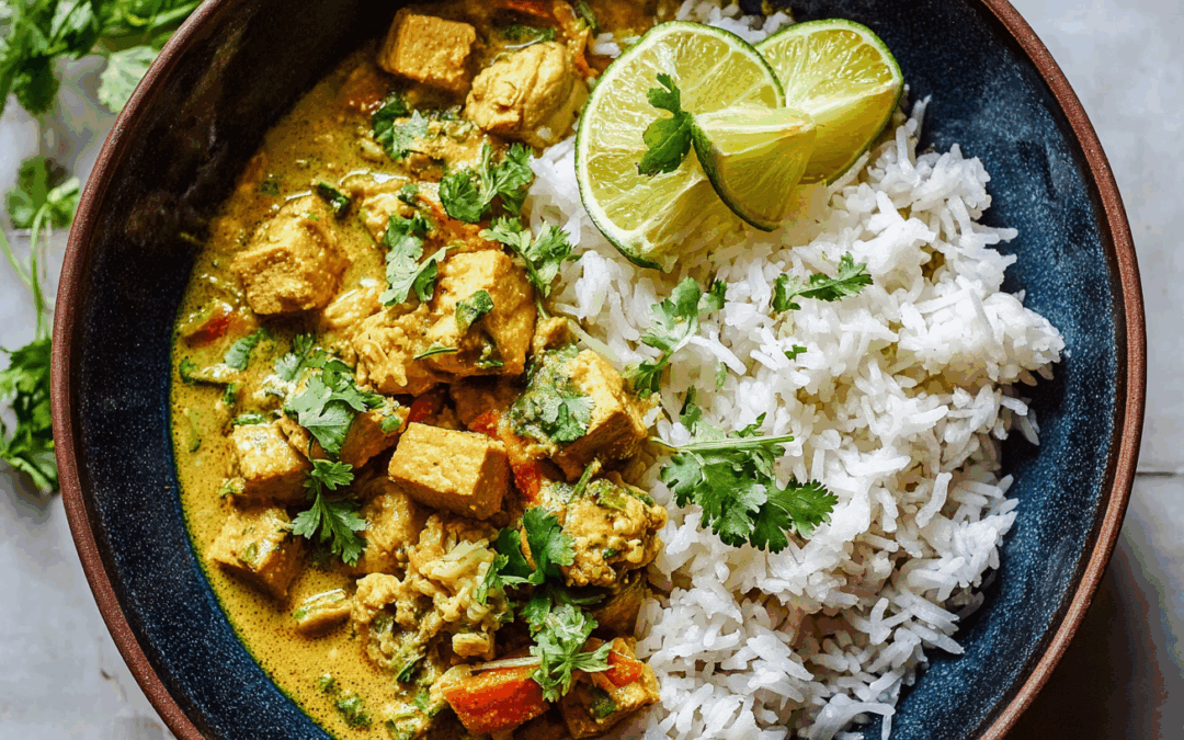 Coconut Lemongrass Curry Tofu